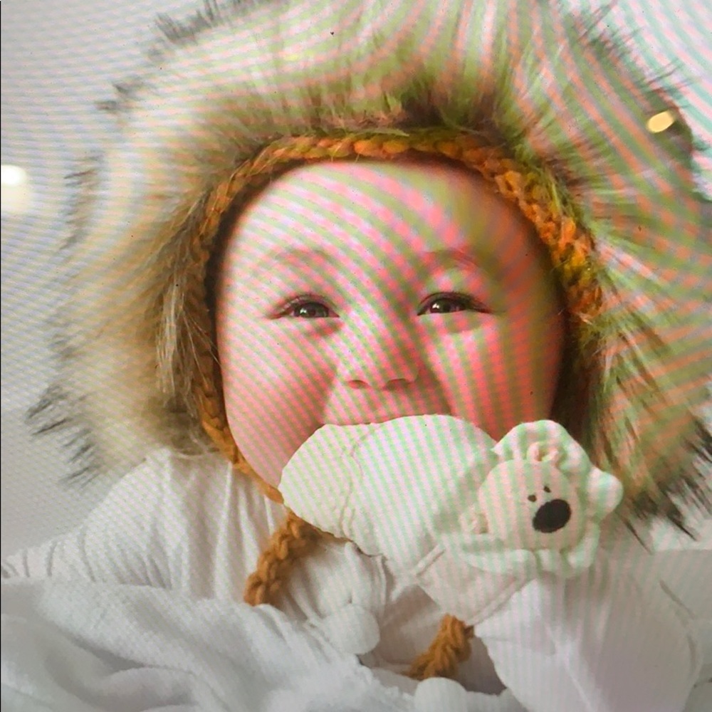 New - Mitteez "Pea Bear" organic teething mitty
